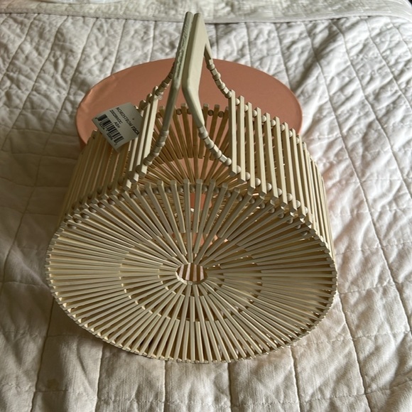 Cult Gaia Round Bamboo Bag - Picture 4 of 12